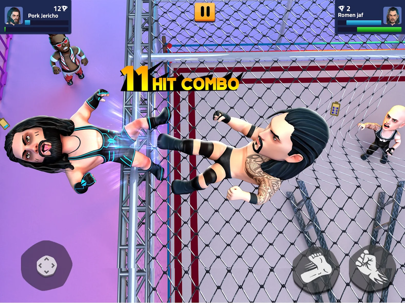 Rumble Wrestling: Fight Game - عکس بازی موبایلی اندروید