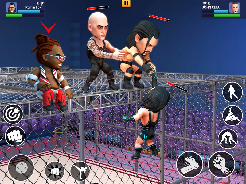 Rumble Wrestling: Fight Game - عکس بازی موبایلی اندروید