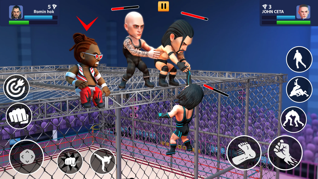 Rumble Wrestling: Fight Game - عکس بازی موبایلی اندروید