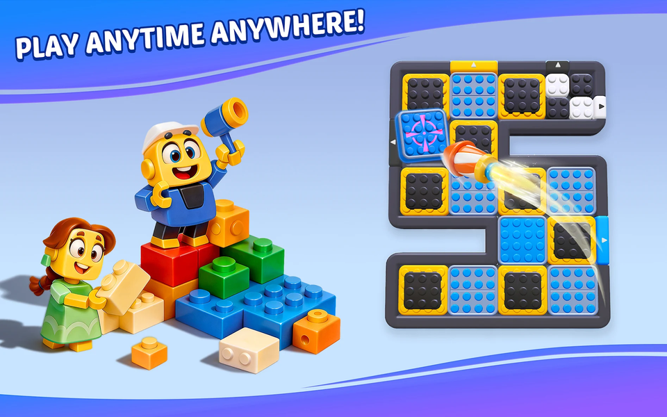 Color Block: Jam Puzzle ۳D - عکس بازی موبایلی اندروید
