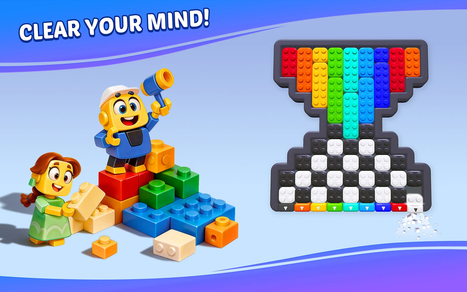 Color Block: Jam Puzzle ۳D - عکس بازی موبایلی اندروید