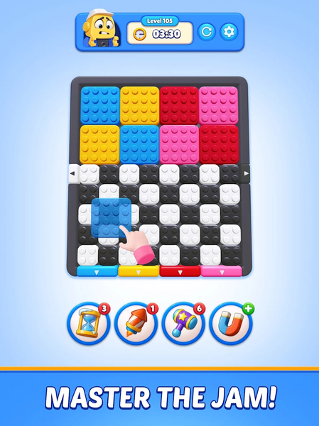 Color Block: Jam Puzzle ۳D - عکس بازی موبایلی اندروید
