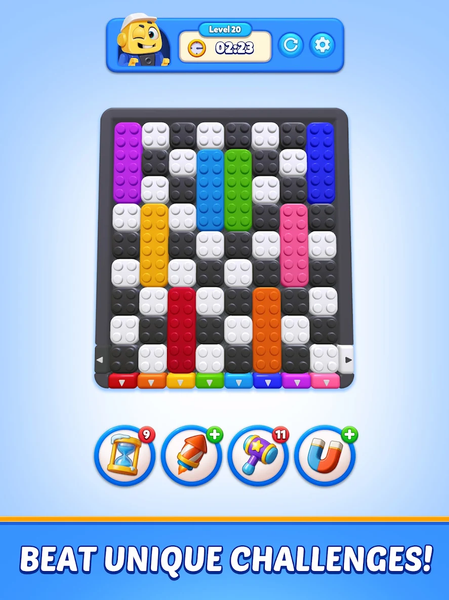 Color Block: Jam Puzzle ۳D - عکس بازی موبایلی اندروید
