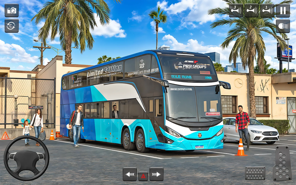 Heavy Bus Game: Bus Simulator - Gameplay image of android game