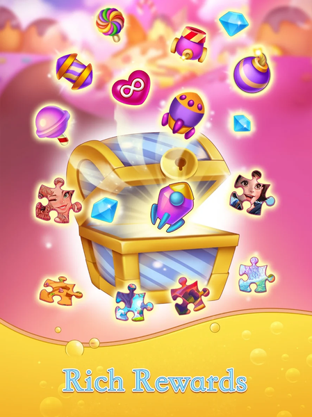 Candy Blast - Jigsaw Puzzle - Gameplay image of android game