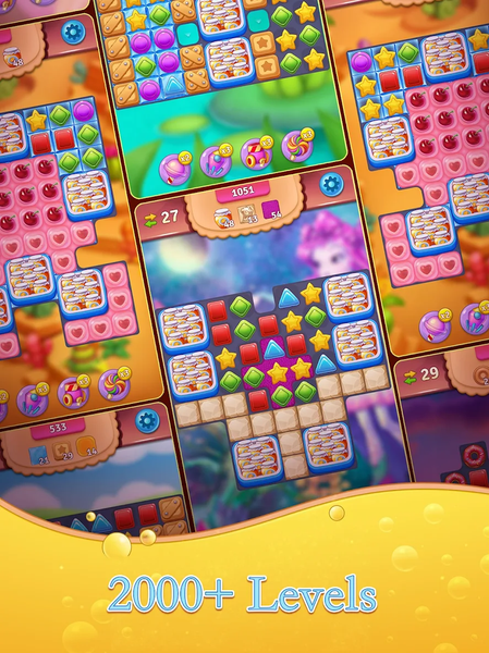 Candy Blast - Jigsaw Puzzle - Gameplay image of android game