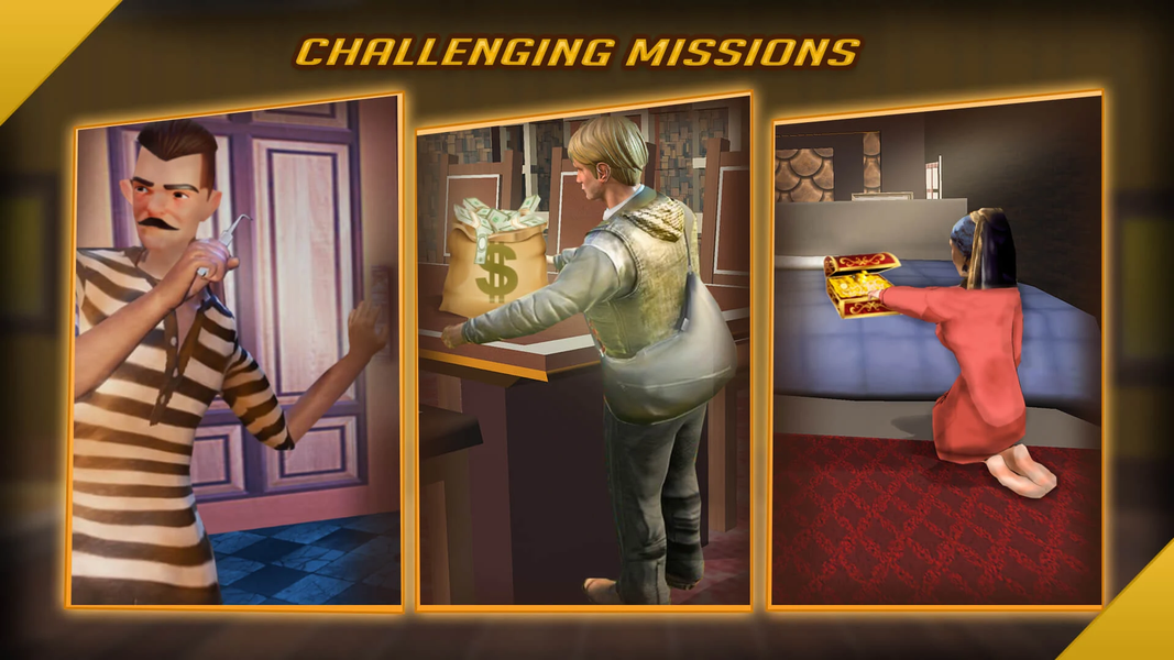 US Thief Robbery Simulator ۳D - عکس بازی موبایلی اندروید