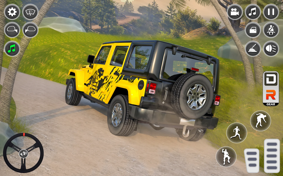 Jeep Driving Game Simulator 3d - عکس بازی موبایلی اندروید