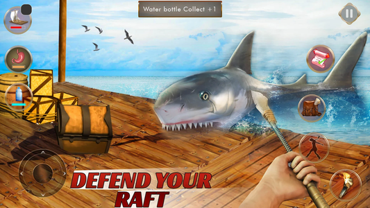 How Raft's shark feeds its survival game