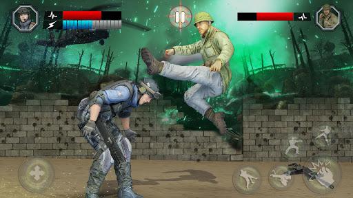 US Army Karate Fighting Game - Gameplay image of android game