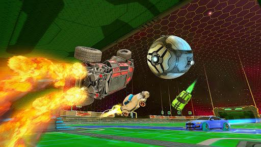 Rocket Football Car League 2021 - Soccer Car Games - Image screenshot of android app