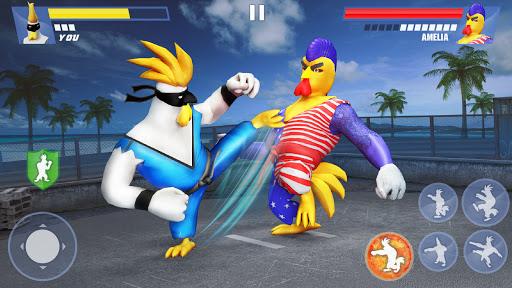 Kung Fu Animal: Fighting Games - Gameplay image of android game
