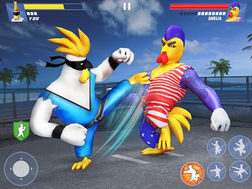 Kung Fu Animal Fighting Games: Wild Karate Fighter – کونگ فو حیوانات - عکس بازی موبایلی اندروید
