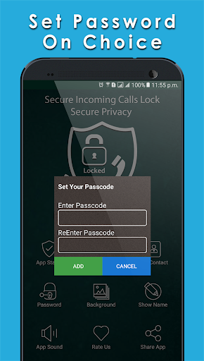 Secure Incoming Calls Lock - عکس برنامه موبایلی اندروید