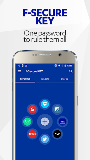 F-Secure KEY Password manager - عکس برنامه موبایلی اندروید