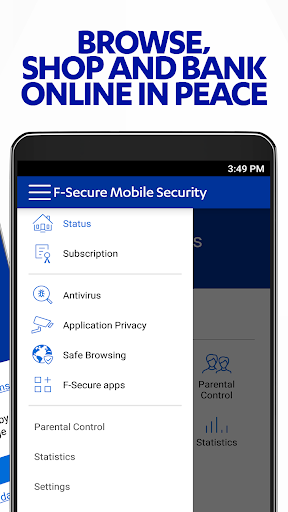 F-Secure Mobile Security - Image screenshot of android app