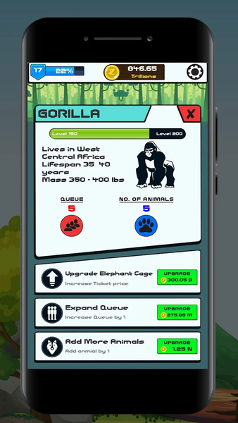 Idle Zoo ۳D Animal Park Tycoon - عکس بازی موبایلی اندروید