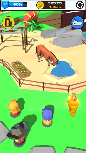 Idle Zoo ۳D Animal Park Tycoon - عکس بازی موبایلی اندروید