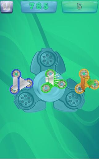 Swipe Spinner - Fidget Spinner - عکس بازی موبایلی اندروید