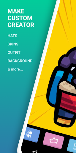 Make Custom Skins for AmongUS - Image screenshot of android app