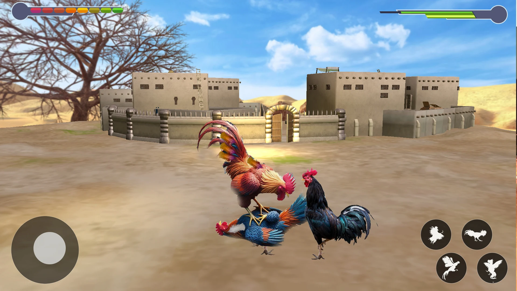 Rooster Fighting Kung Fu Games - عکس بازی موبایلی اندروید
