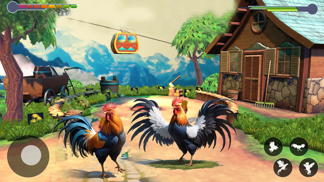 Rooster Fighting Kung Fu Games - عکس بازی موبایلی اندروید