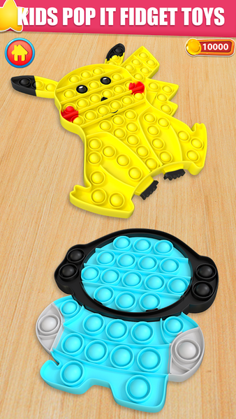 pop it ۳D : Superhero Fidget - عکس بازی موبایلی اندروید