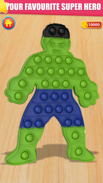 pop it ۳D : Superhero Fidget - عکس بازی موبایلی اندروید