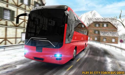 Proton Bus Simulator Rush: Snow Road - Image screenshot of android app