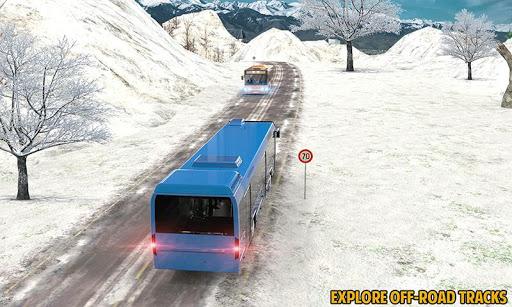 Proton Bus Simulator Rush: Snow Road - Image screenshot of android app