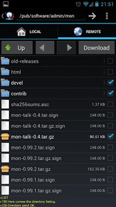 FtpCafe FTP Client - Image screenshot of android app