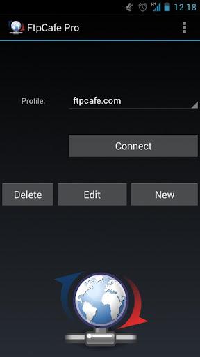 FtpCafe FTP Client - Image screenshot of android app