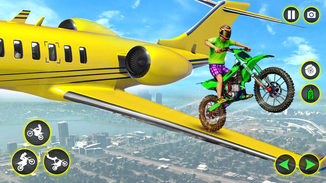 Bike Stunt 3D - Bike Race Game - Gameplay image of android game