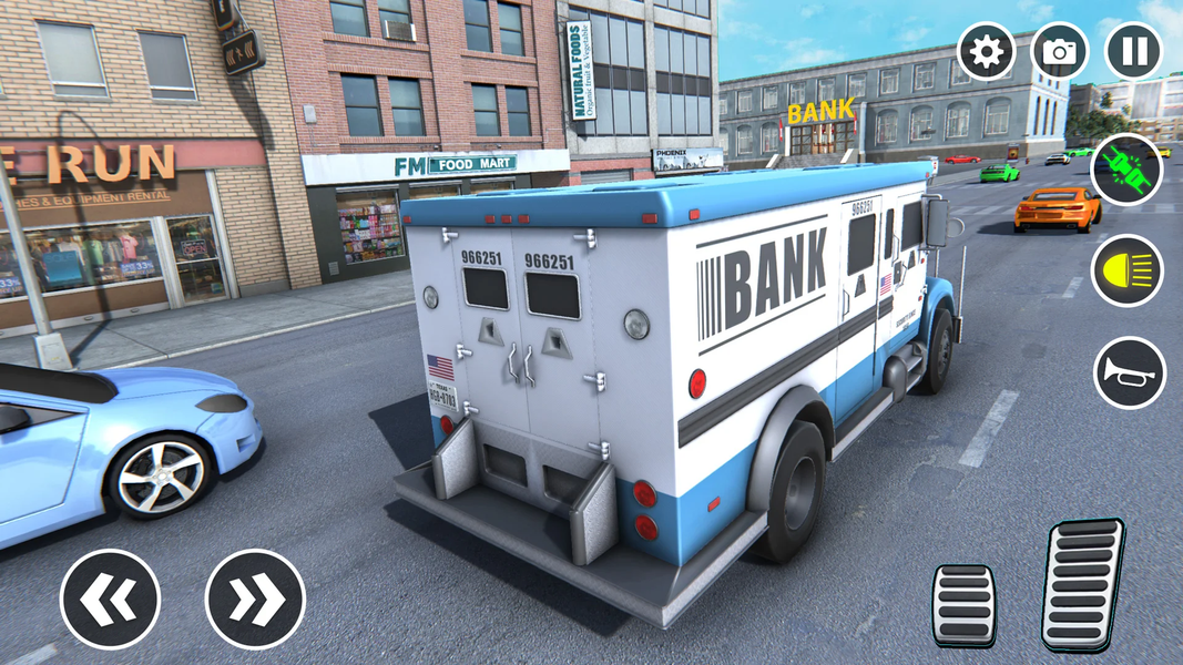 Bank Money Transfer Van Driver - عکس بازی موبایلی اندروید