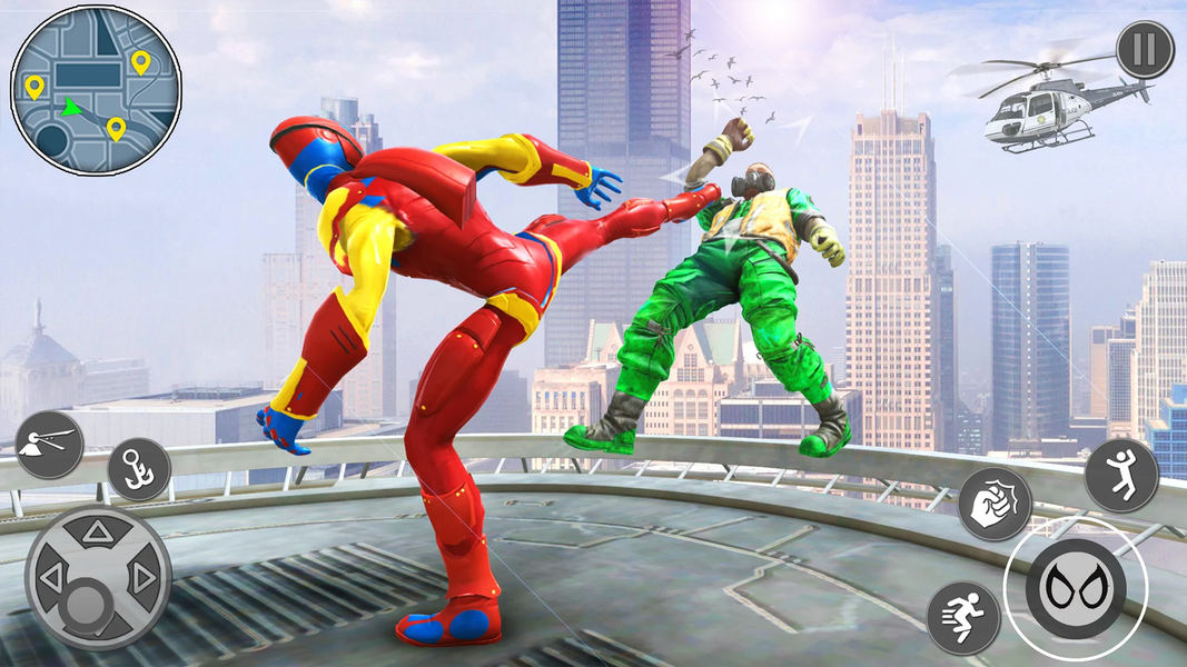Spider Hero: Flying Hero Games - عکس بازی موبایلی اندروید