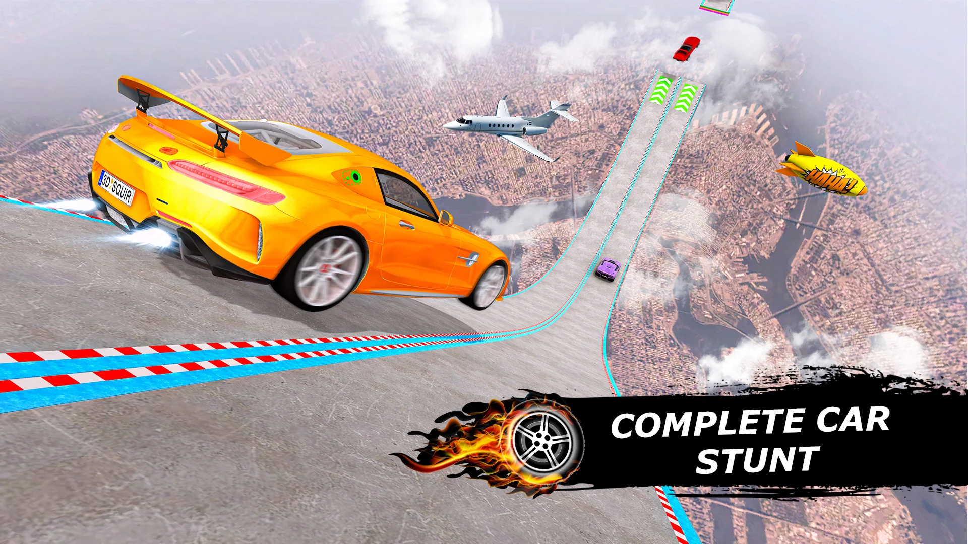 Play Crazy Car Stunt Car Games Game Here - A Sports Game on