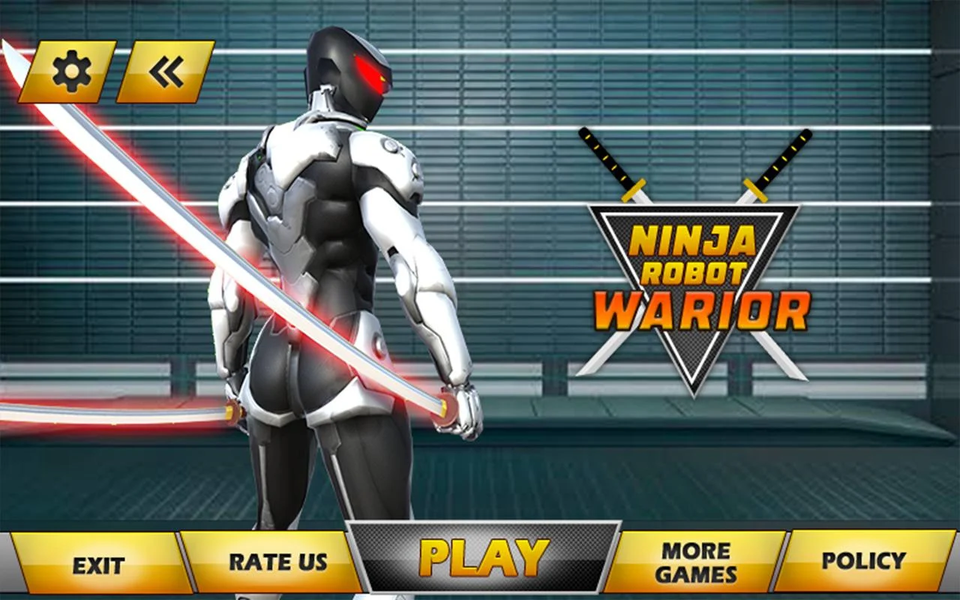 Ninja Robot Games: Sword Games - عکس بازی موبایلی اندروید