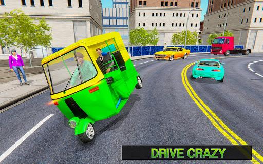 Tuk Tuk Rickshaw Games Taxi 3D - عکس برنامه موبایلی اندروید
