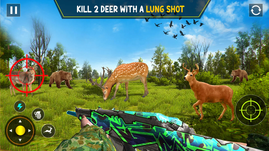 Wild Animal Hunting & Shooting - Gameplay image of android game