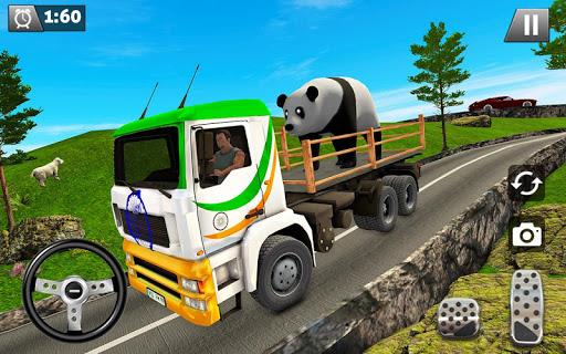 Zoo Animal: Truck Driving Game - Gameplay image of android game