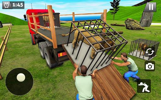 Zoo Animal: Truck Driving Game - Gameplay image of android game