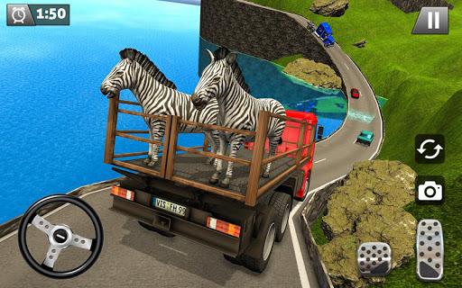 Zoo Animal: Truck Driving Game - Gameplay image of android game