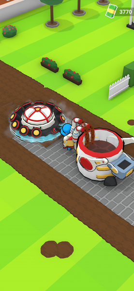 PowerWasherMan - toilet clean - عکس بازی موبایلی اندروید