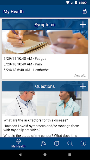 Cancer.Net Mobile - Image screenshot of android app