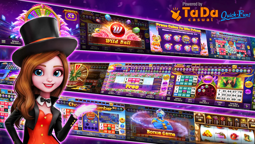 Bingo Carnaval-TaDa Games - Gameplay image of android game