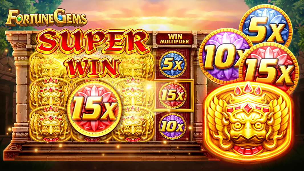 Slot Fortune Gems-TaDa Games - Gameplay image of android game