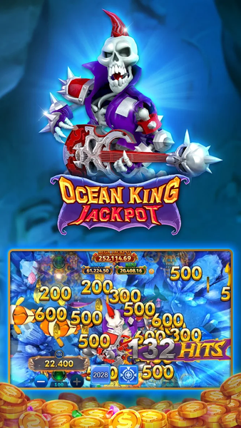 Ocean King -TaDa Fishing Games - Gameplay image of android game