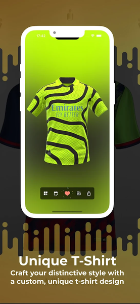 Football Jersey Kit Creator - Image screenshot of android app