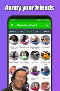 Meme and Vine Soundboard 2021 - عکس برنامه موبایلی اندروید