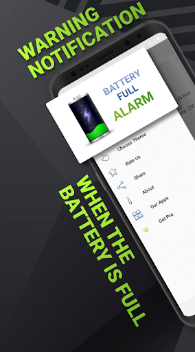 Battery Full Notification - Image screenshot of android app